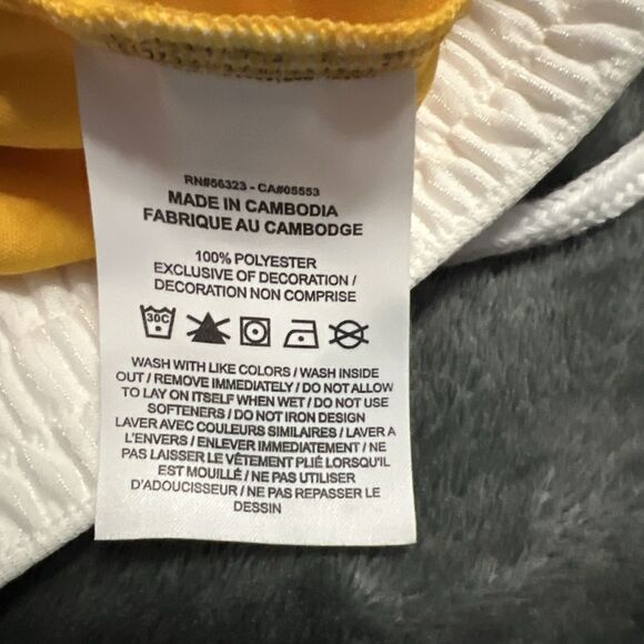 Medium Nike Men's Dri-FIT DNA 3.0 Basketball Shorts DH7160-739 Yellow White - Picture 5 of 9